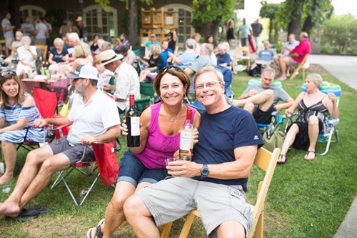 Trentadue Summer Concert Series guests enjoying Trentadue Winery Wines