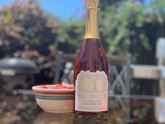 Happy Hour At Home | California Rosé Champagne