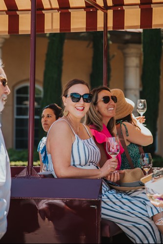 Gondola Tour at Trentadue Winery with guests